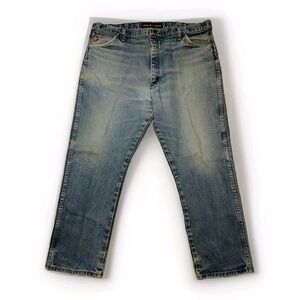 Wrangler Jeans‎ Mens 42x30 Blue FR HRC2 2112 Workwear